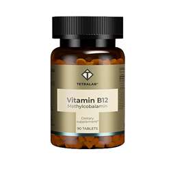 Tetralab Витамин В12 Таблетки 0.1г №90 [Бад] Купить В Аптеке На.