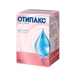 Отипакс капли ушные инструкция по применению