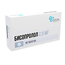 Результаты поиска по запросу "бисепролол 2,5" - Аптека на Батуевской